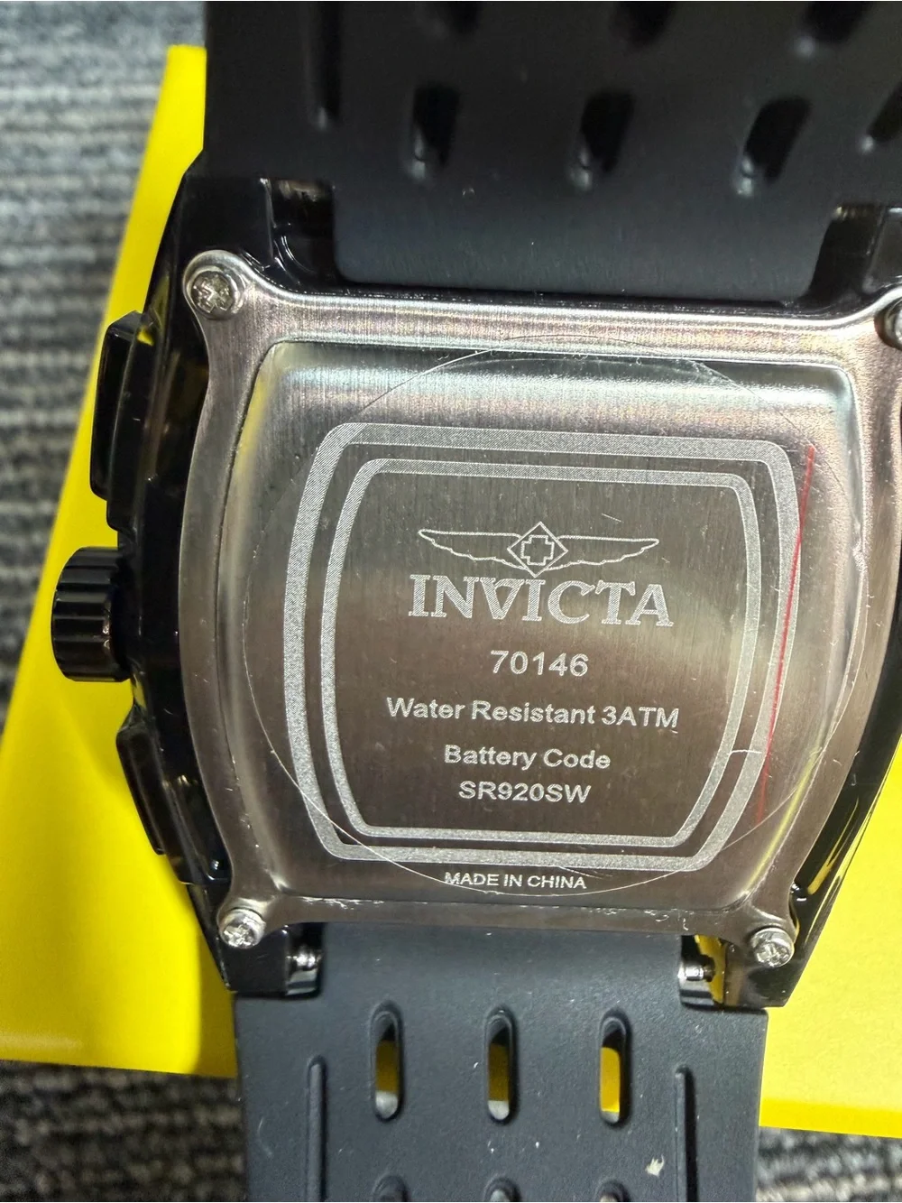 Invicta S1 Rally Black Carbon Fiber Men’s  42mm Quartz Movement Watch New